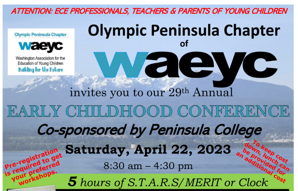 Olympic Peninsula Chapter of WAEYC Annual Conference WAEYC